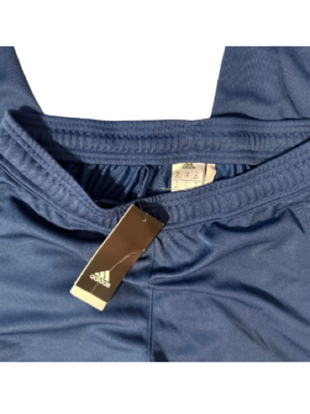 NWT adidas Blue Athletic Track Pants with Black Tag - Picture 3 of 3